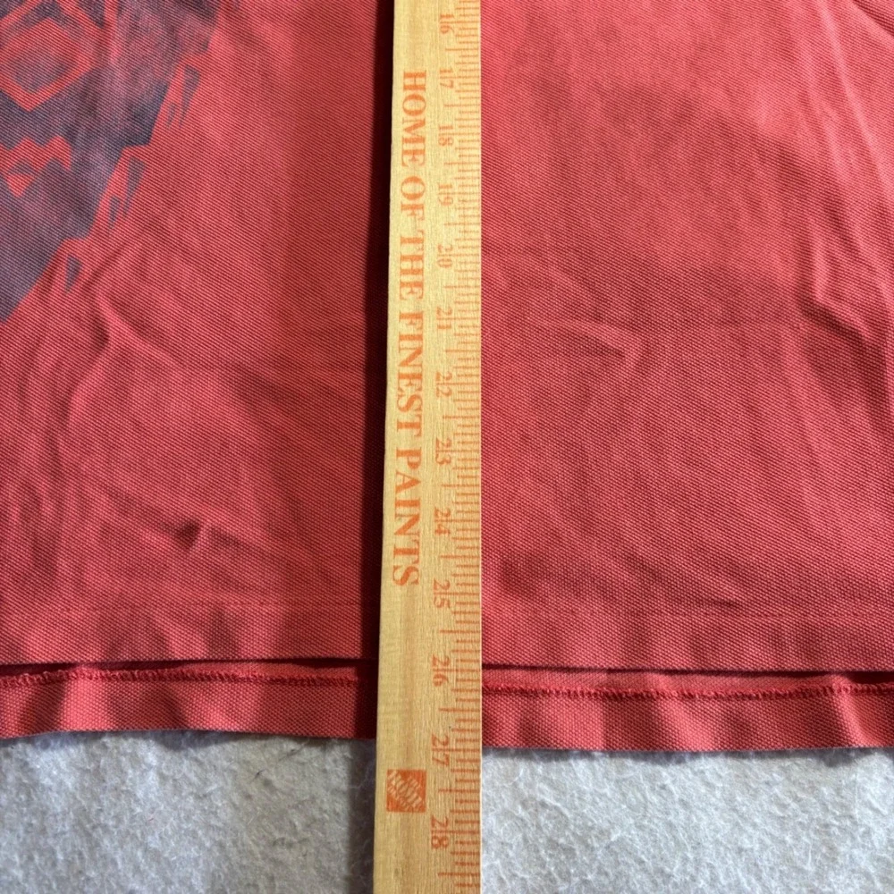 Polo Ralph Lauren Mens Custom Limited‎ Edition Coral Aztec Concho Polo Shirt 2XL